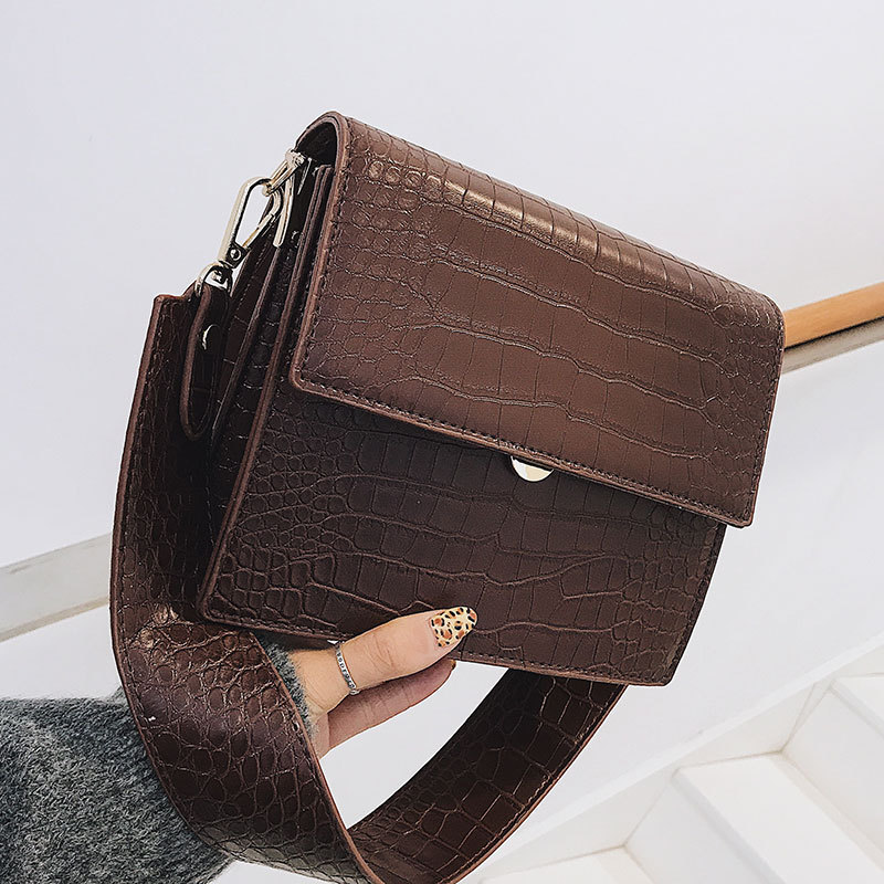 Women's stone shoulder bag