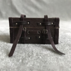 Styled Leather Suitcase