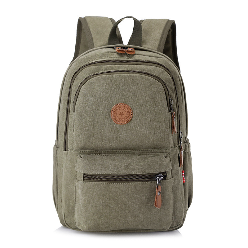 Casual Canvas Backpack - Image 3